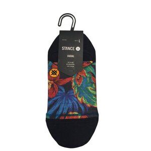Stance Men's Nocturne No Show Socks Size Large 9-12 Tropical Print
